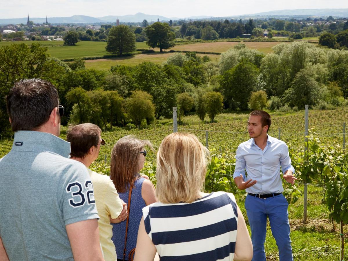 Hencote Vineyard Glamping Village Shrewsbury Buitenkant foto